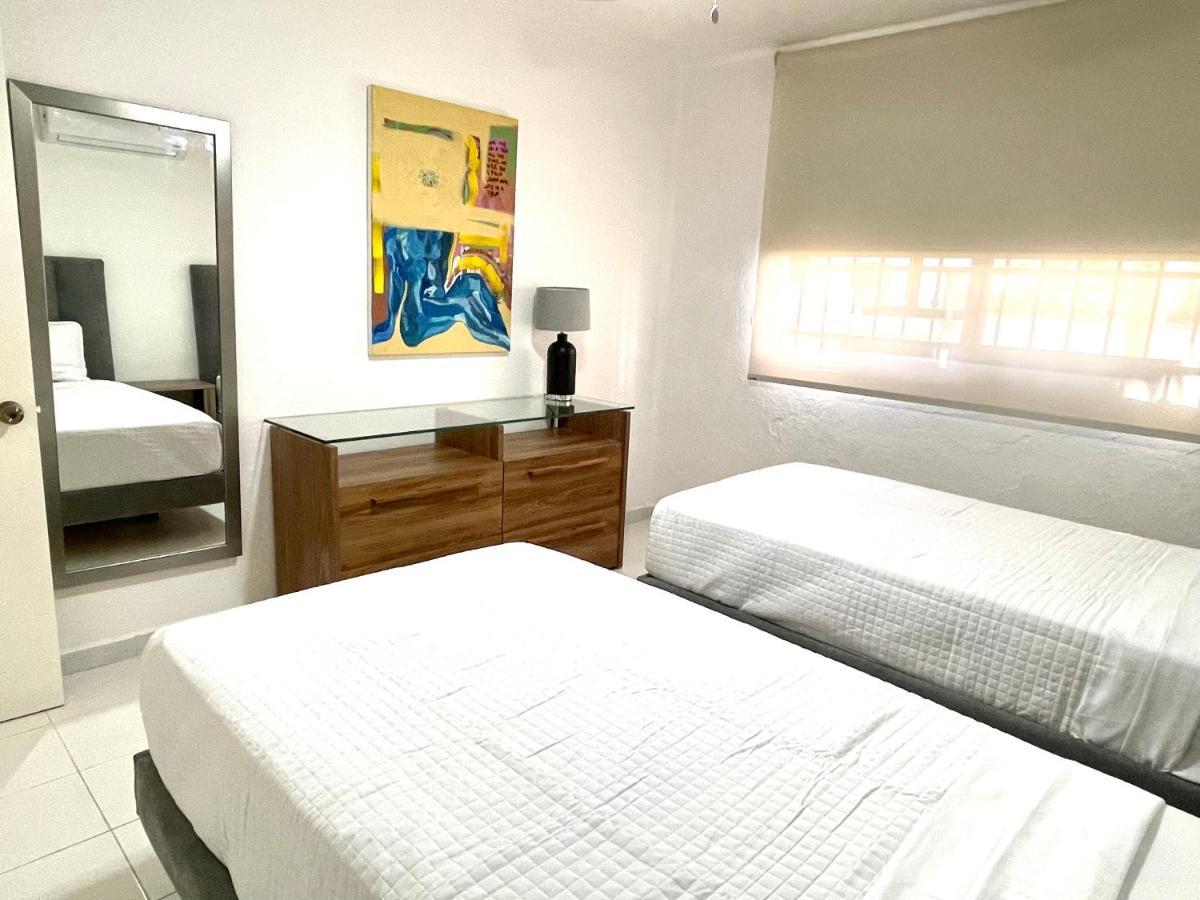 D1 Prime Location 3 Bedroom Ground Floor Spacious Apartment Cancún Exteriér fotografie